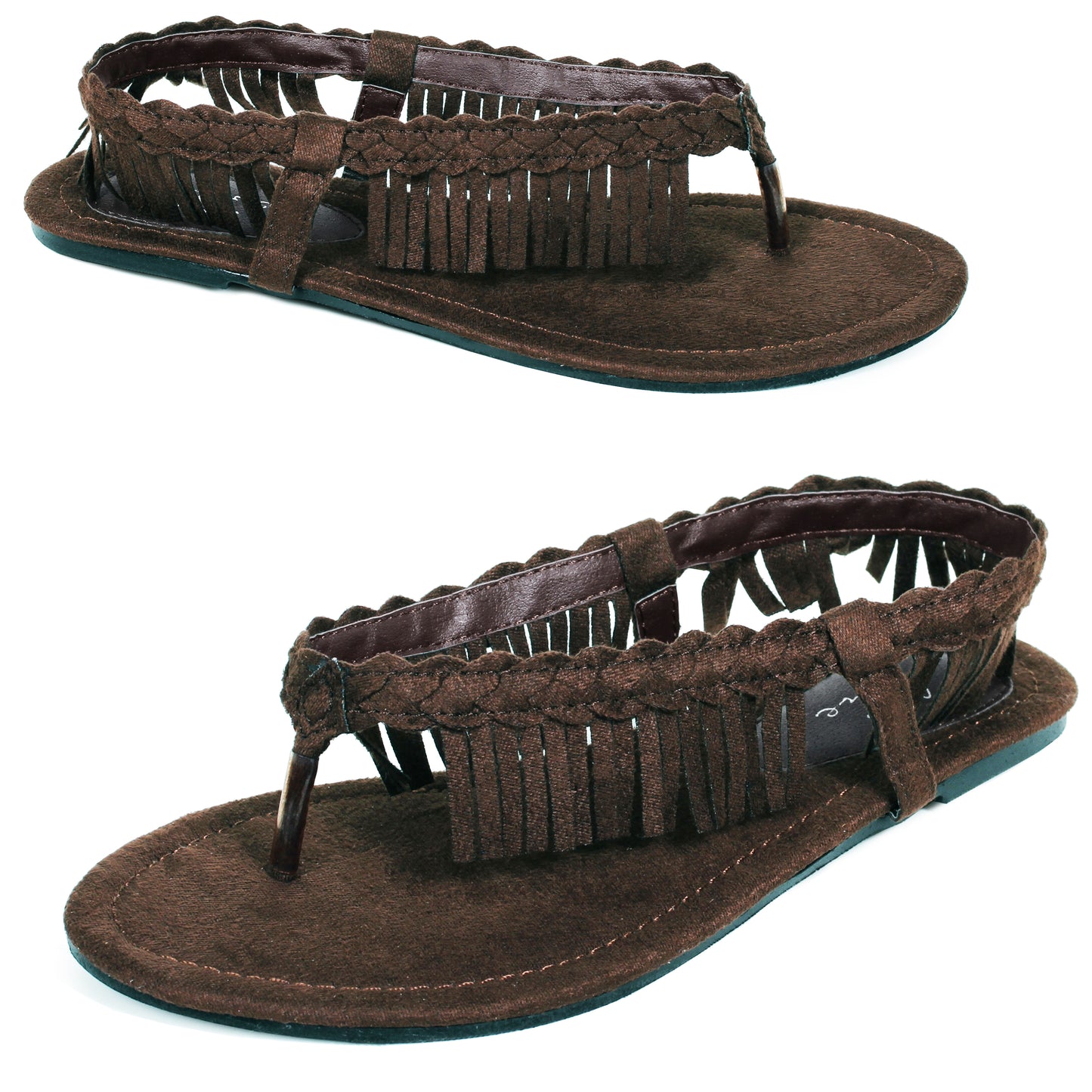 015-APACHE Ellie Shoes Gladiator Flat Sandal. FLATS