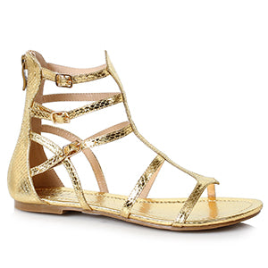 015-ATHENA Gladiator Flat Sandal.