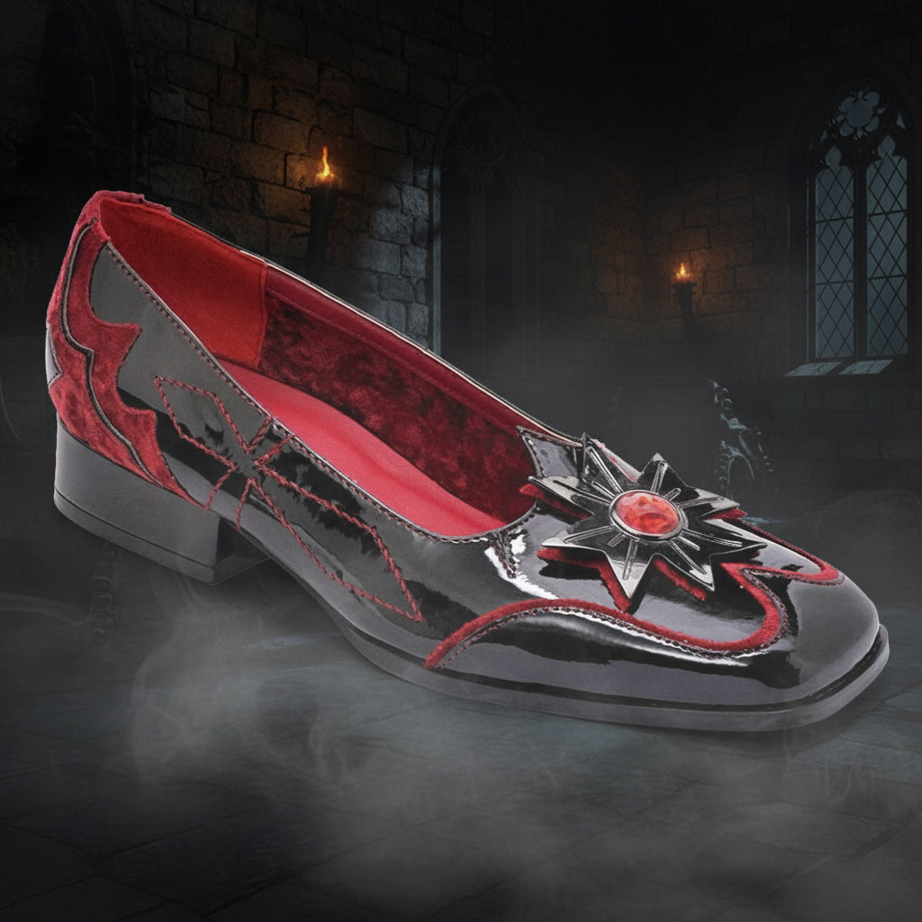 121-EDWARD 1031 Shoes 1"Heel Shoe. (Mens Sizes) FLATS