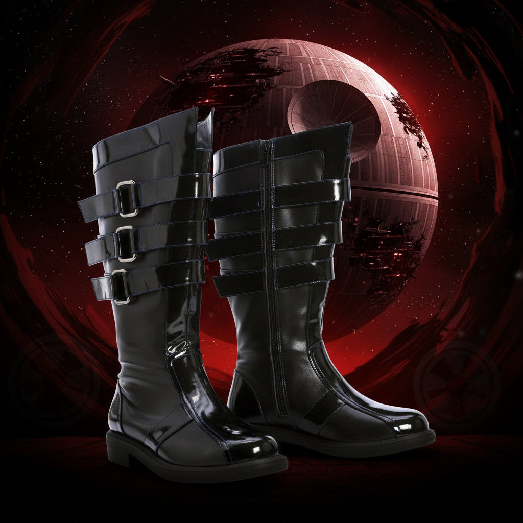 125-DARTH 1031 Shoes 1"Heel (Mens Sizes) KNEE HIGH