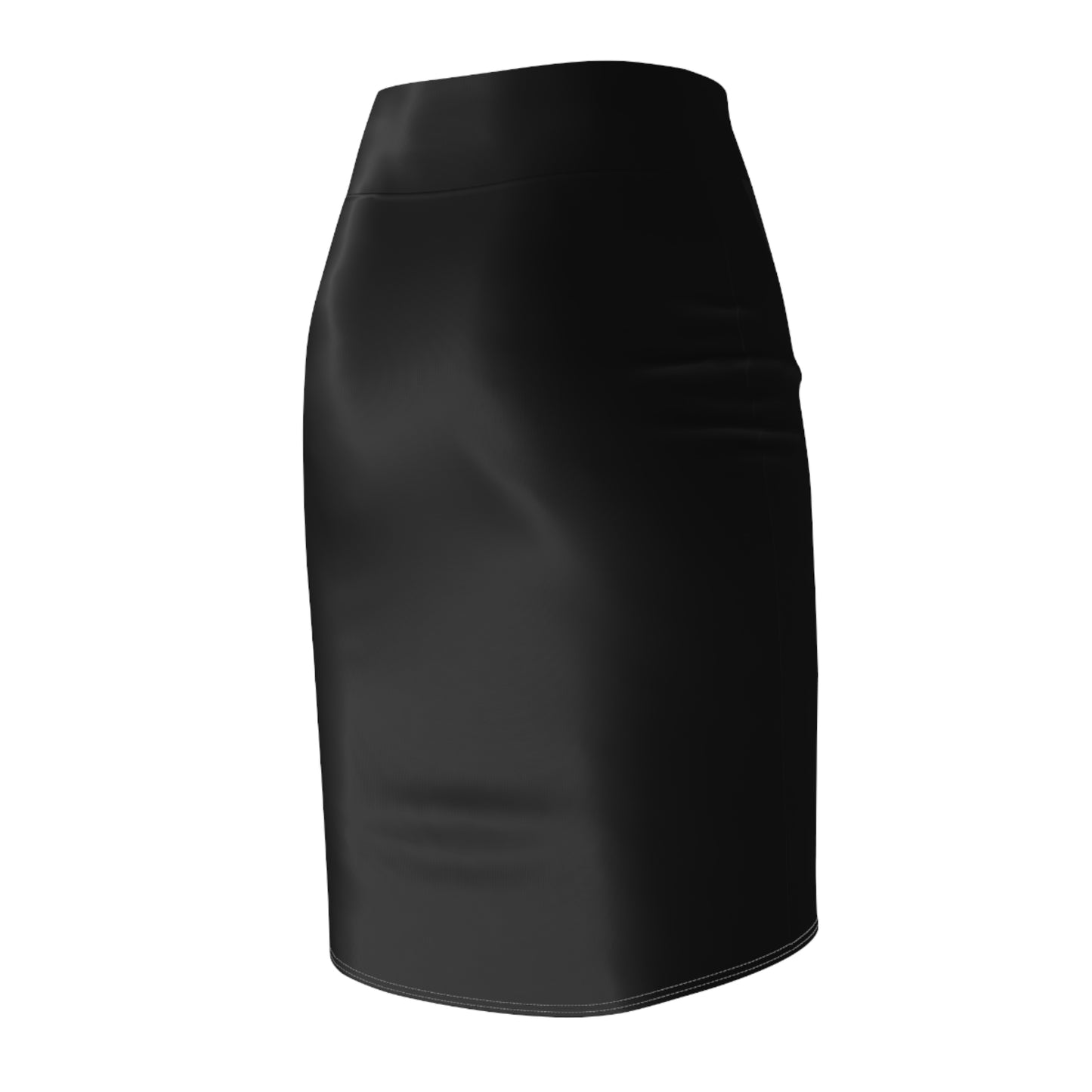 Raven Flock Gothabilly Pencil Skirt