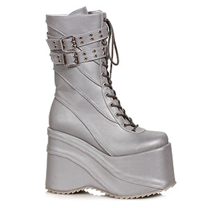 500-SHARLA 5" Chunky Heel Platform Boot