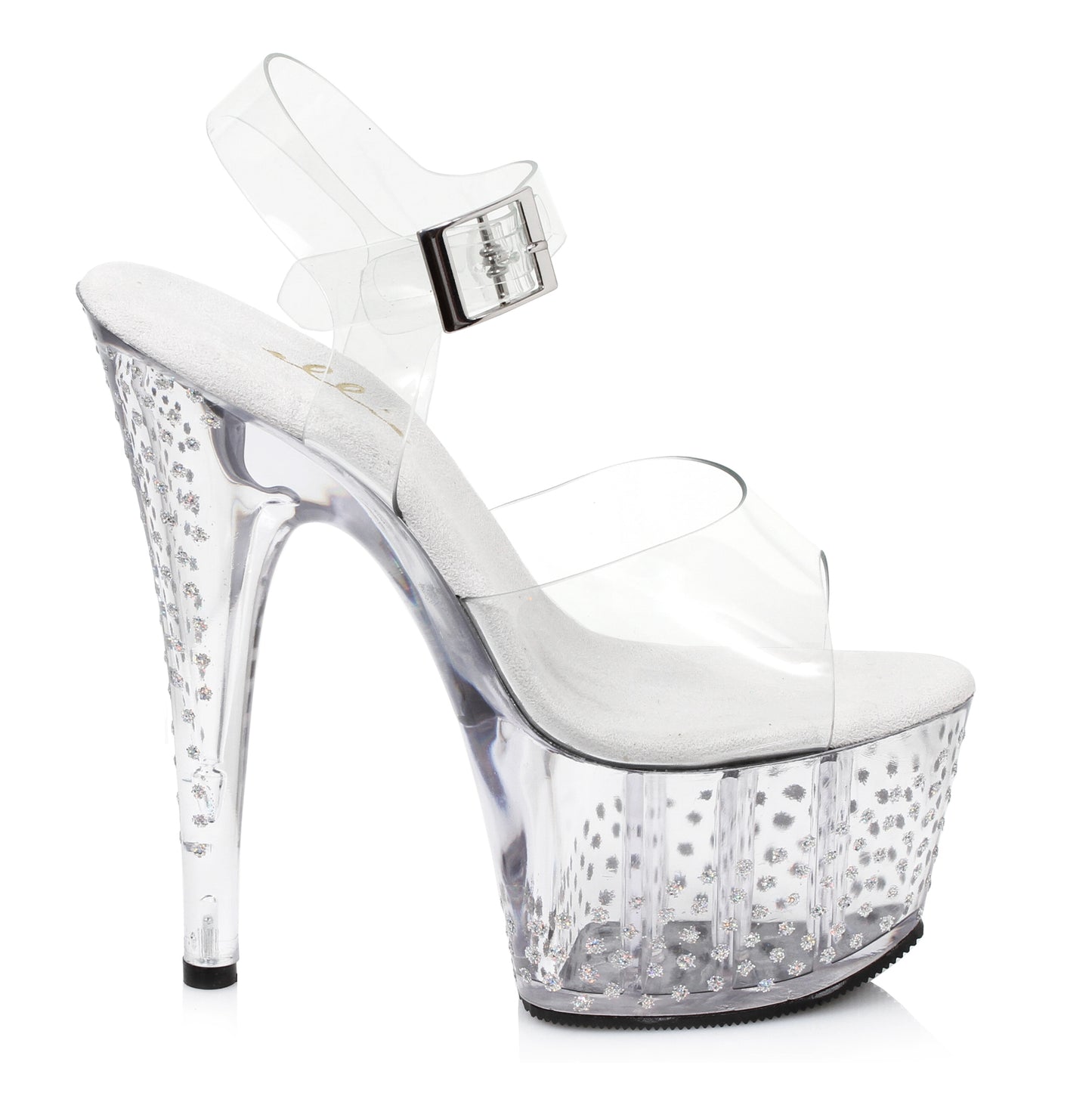 709-OLLIE Ellie Shoes 7" Inch Sandal 7 INCH HEEL SALES 7 &