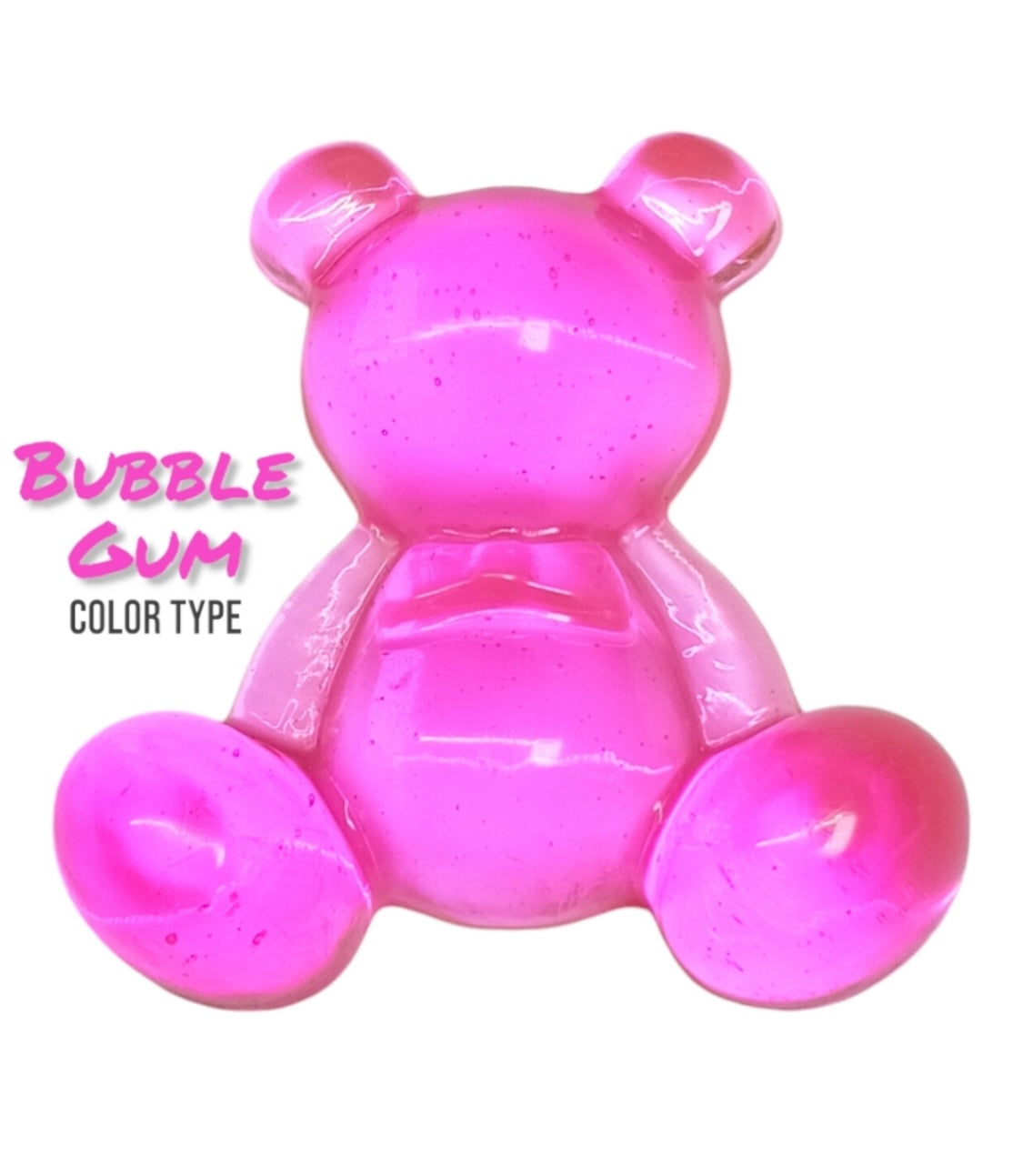 Bubble Gum Resin Bear