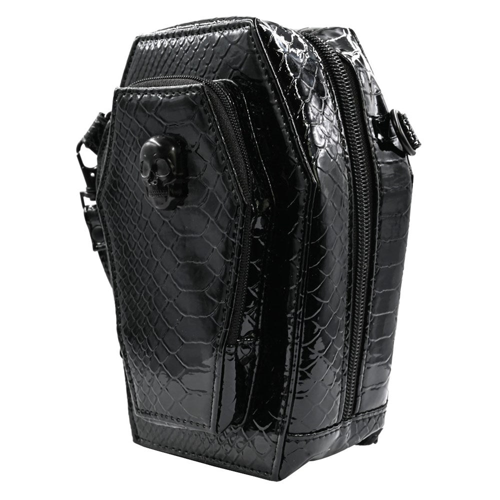 Coffin Mini Crossbody Skull Purse