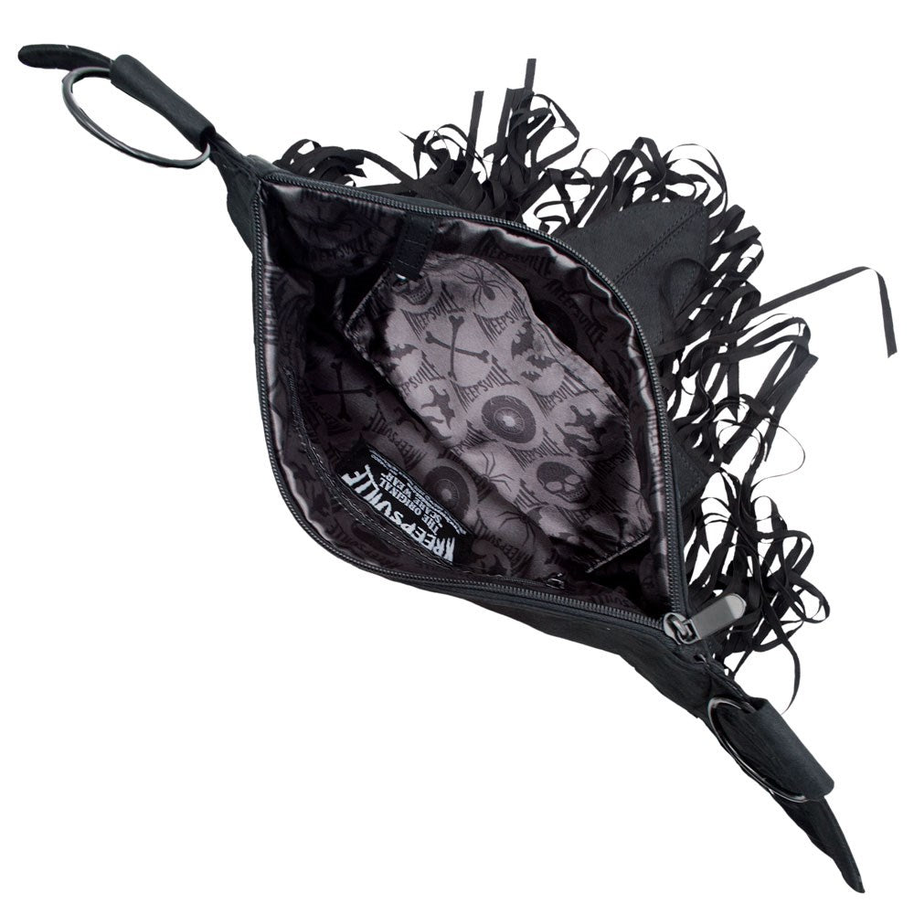 Bat Wing Fringe Shoulder Bag