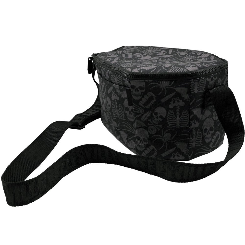 Death Repeat Coffin Insulated Lunch Bag