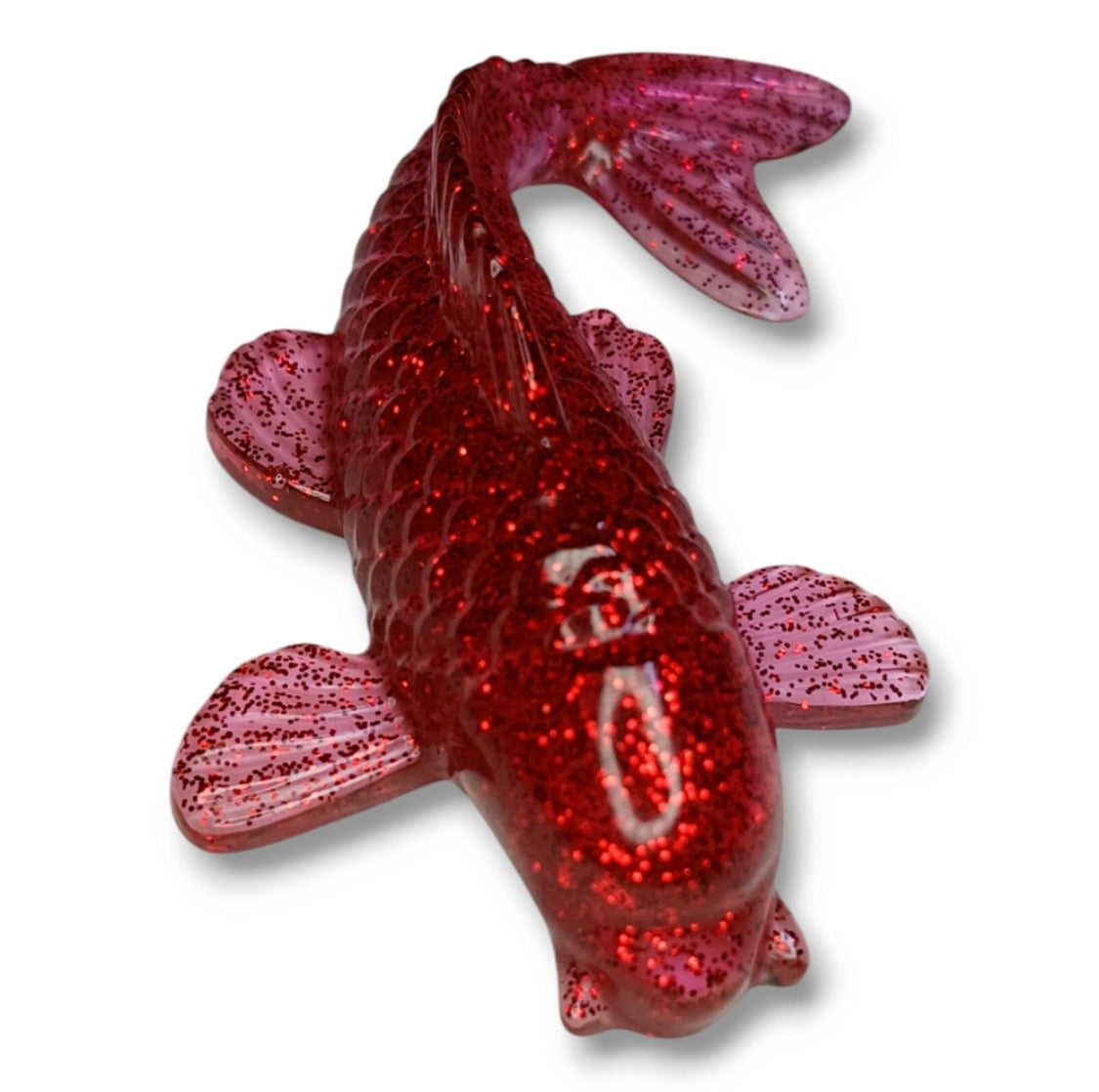 Red Sparkle Koi Fish