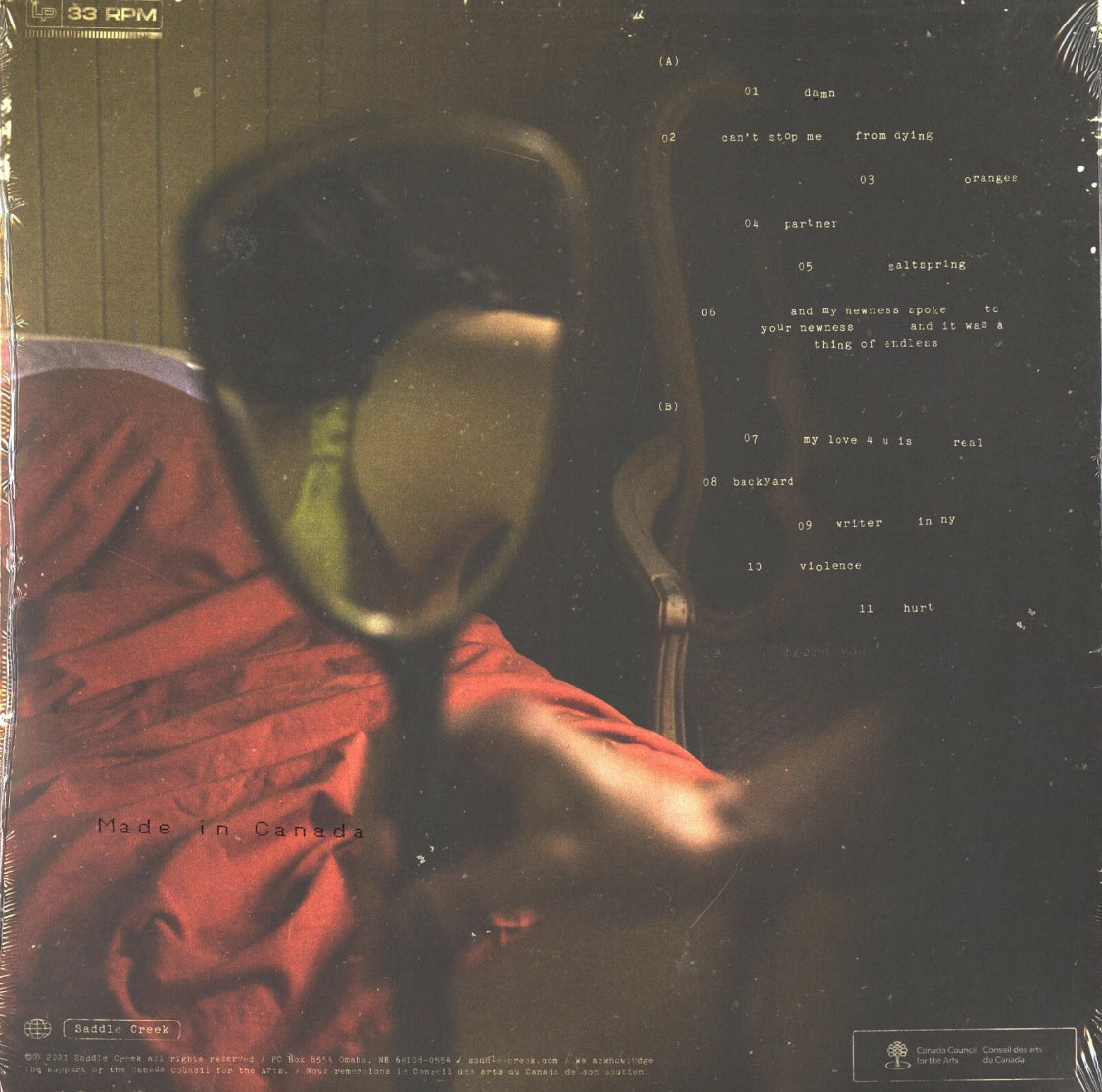 Ada Lea - One Hand On The Steering Wheel The Other Sewing A Garden Red Vinyl