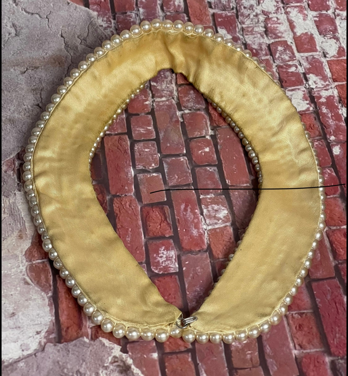 1950’s Graduated Faux Champagne Pearl Collar