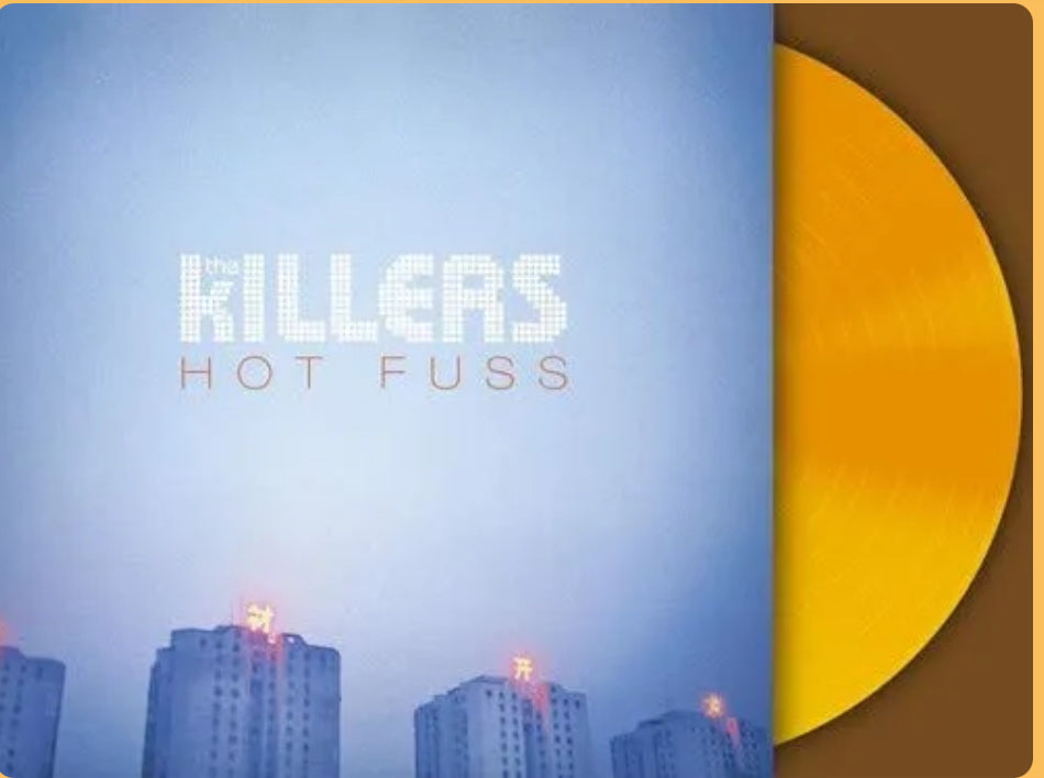 The Killers Hot Fuss Exclusive Edition Translucent Orange LP Vinyl