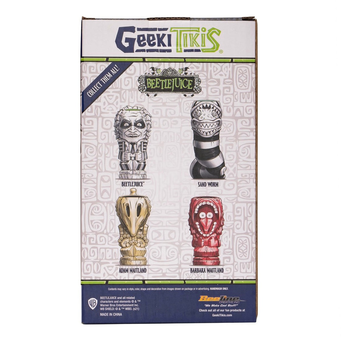 Beetlejuice Adam Maitland 20 oz. Geeki Tikis Mug