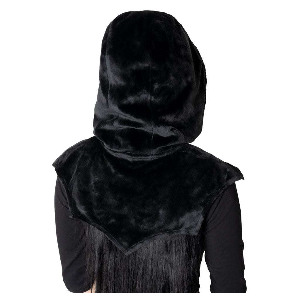 Bat Black Horror Hood