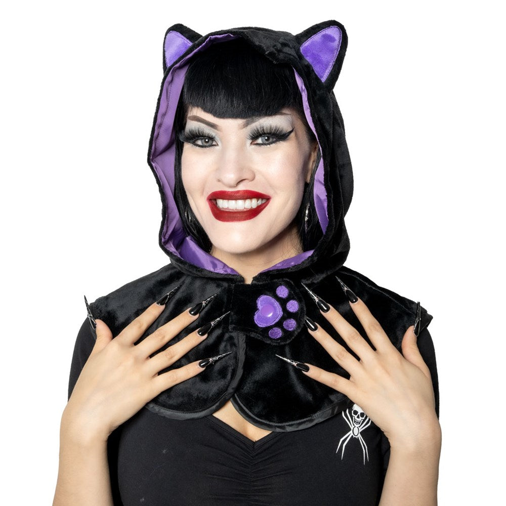 Black Cat Horror Hood