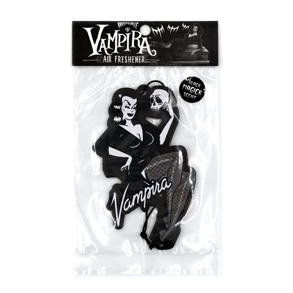 Vampira Skull Air Freshener