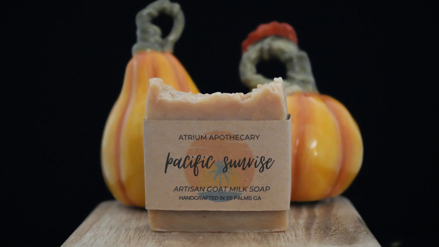 Pacific Sunrise Handmade Artisan Soap Hip Crypt Atrium Apothecary