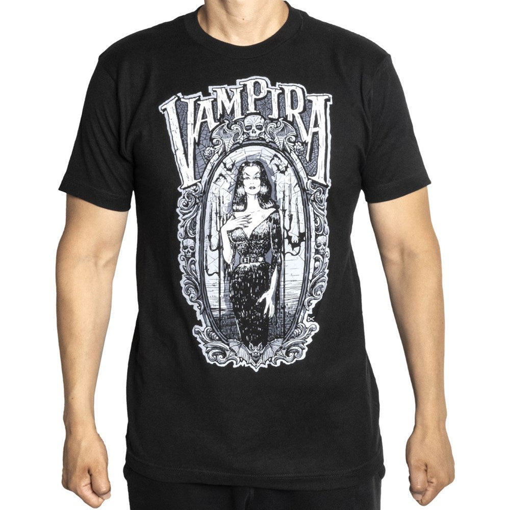 Vampira Gorey Frame T-shirt