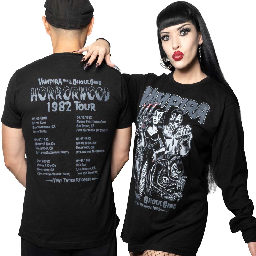 Vampira Meets Ghoul Gang T-shirt