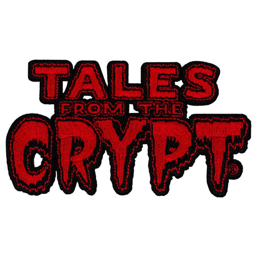 Tales From The Crypt Red Logo Patch