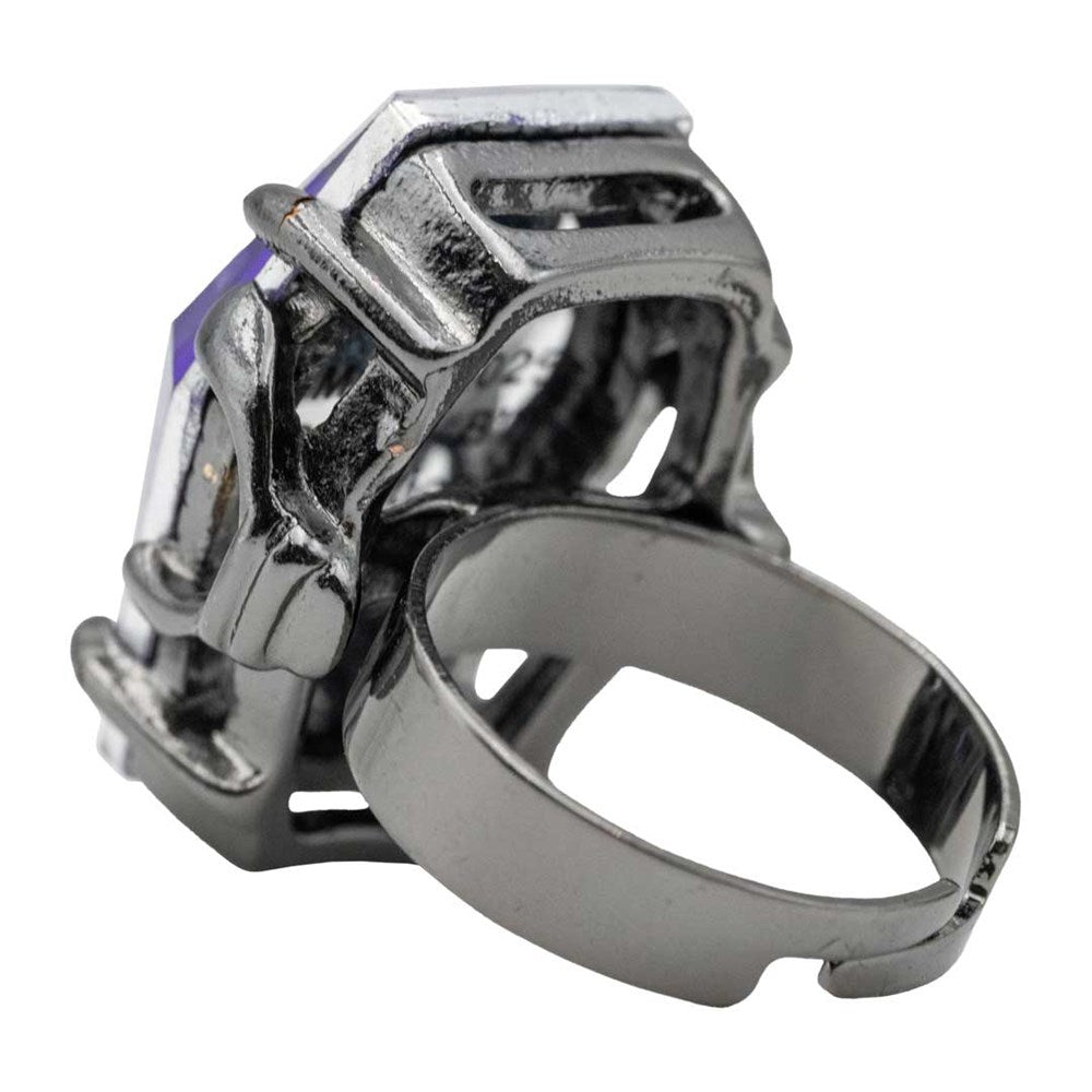 Elvira Coffin Jewel Purple Ring