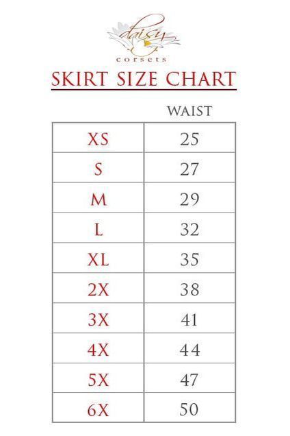 Black Faux Leather & Pink Metallic Chain Fringe Skirt - Daisy Corsets