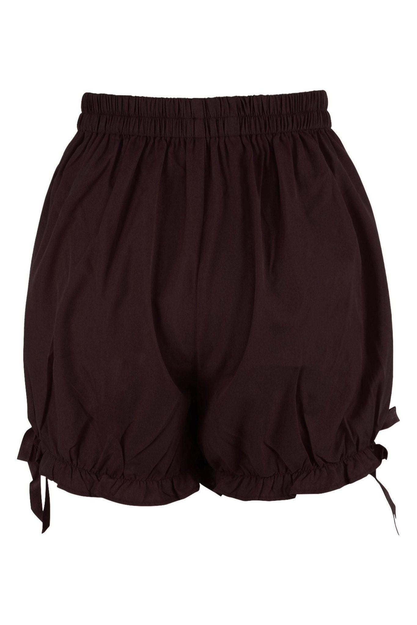 Dark Brown Crepe Bloomers - Daisy Corsets