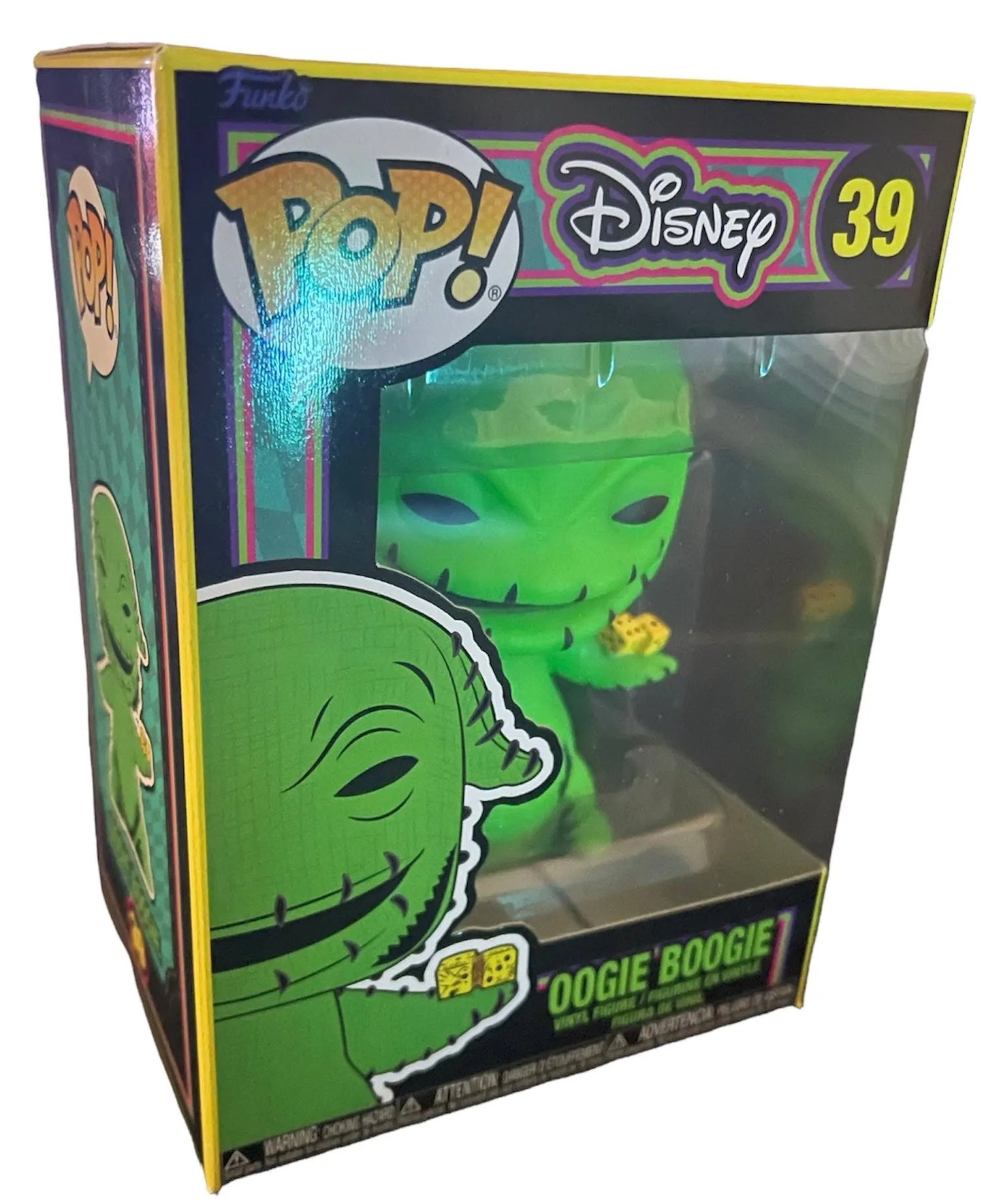 The Nightmare Before Christmas Oogie Boogie Blacklight Funk Pop! Vinyl Figure #39