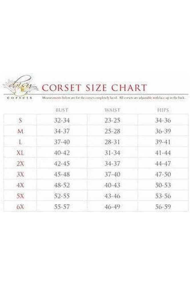 Lavish 3 PC Sexy Daring Dark Angel Corset Costume - Daisy Corsets