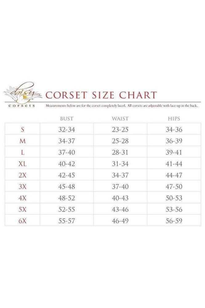 Top Drawer 4 PC Dark Angel Corset Costume - Daisy Corsets