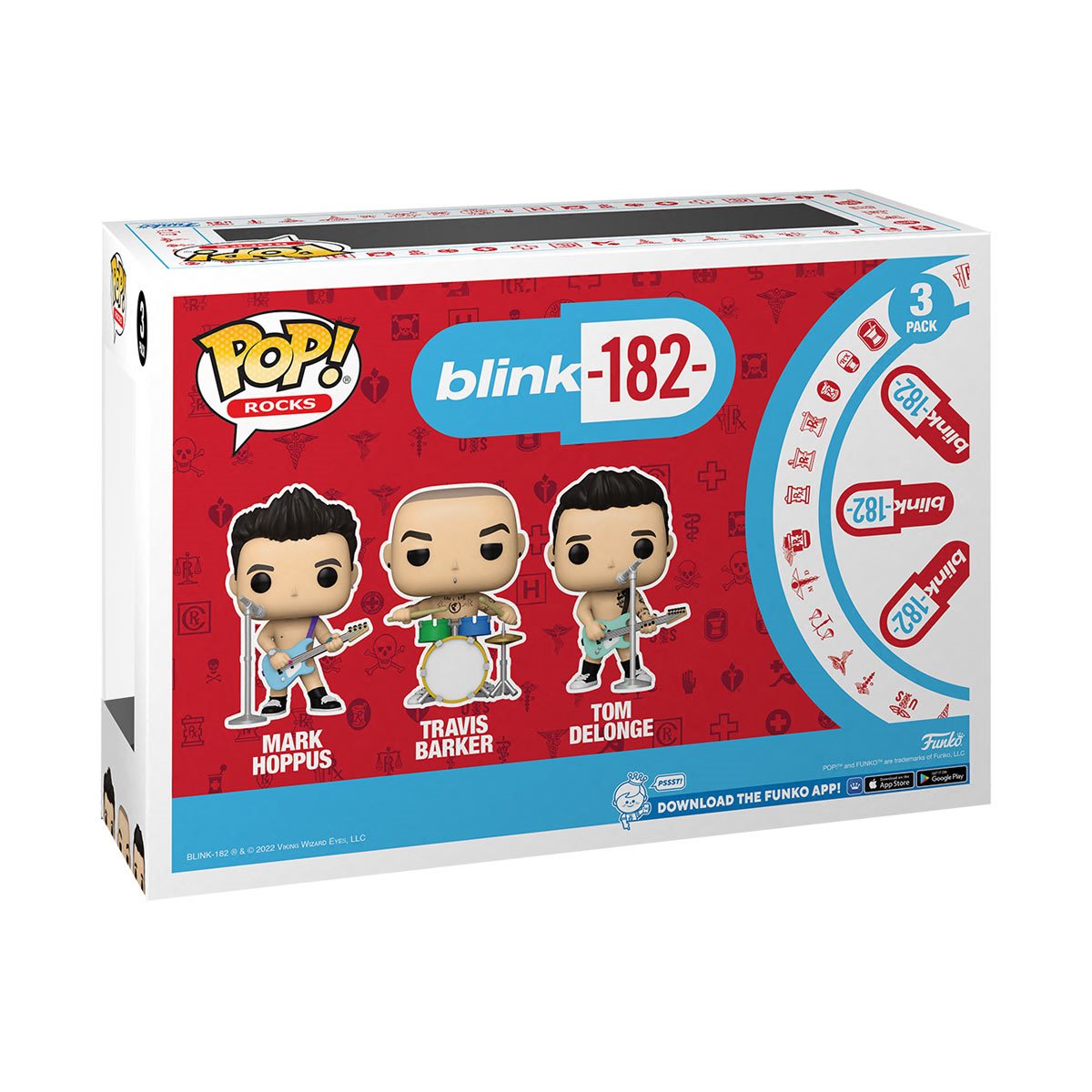 Blink-182 What's My Age Again? Funko Pop! Vinyl Figure 3-Pack