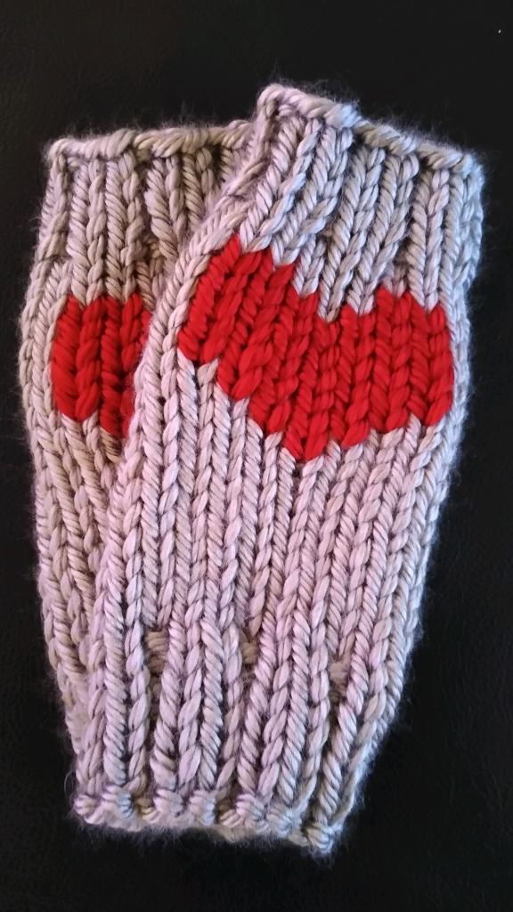Open Finger Knitted Gloves