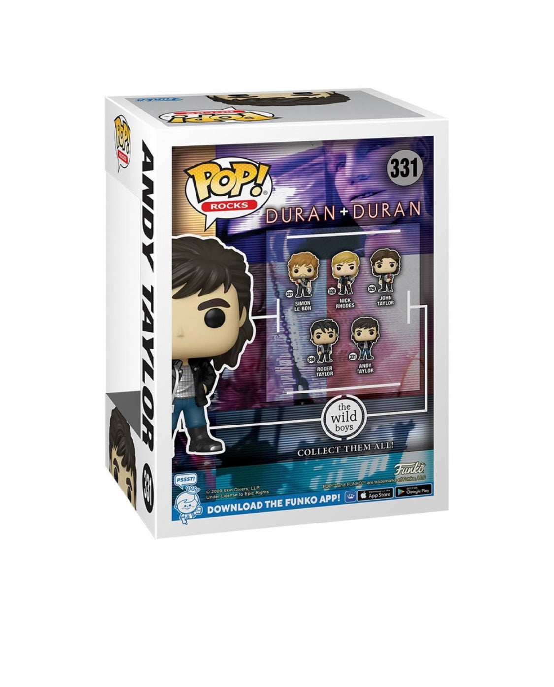 Duran Duran Wild Boys Andy Funko Pop! Vinyl Figure #331
