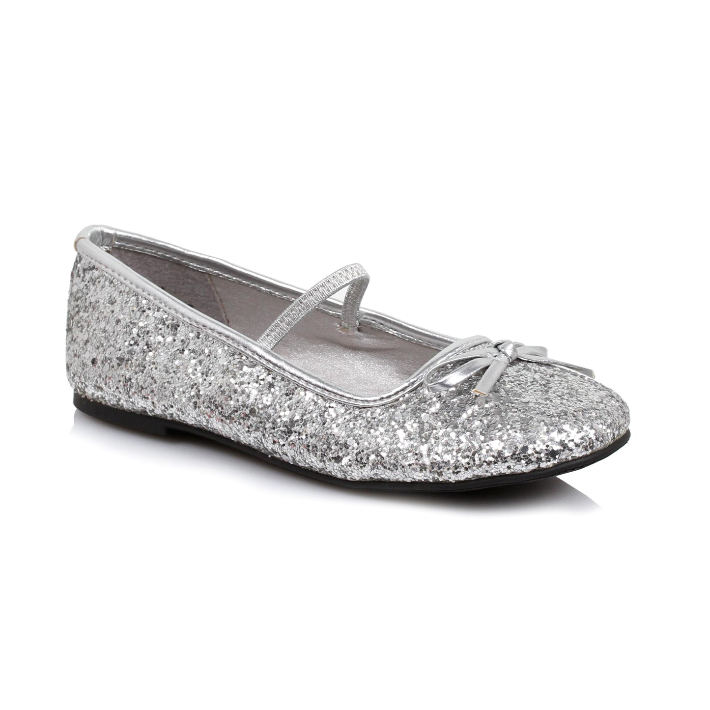 013-BALLET-G 1031 Shoes  Heel Ballet Slipper with glitter Childrens. FLATS