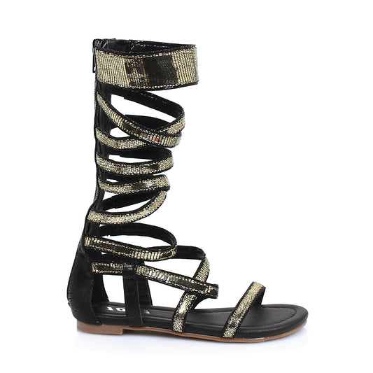 013-NILE 1031 Shoes  Children's Gladiator Flat Sandal. FLATS