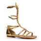 014-MIRIAM 1031 Shoes  Children's Gladiator Flat Sandal. FLATS