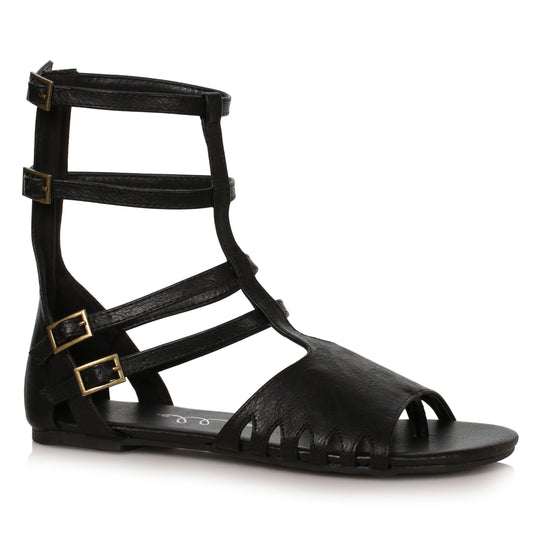 015-AURA Ellie Shoes Women's 1 Gladiator Sandal. FLATS