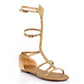 015-CAIRO Ellie Shoes  Gladiator Flat Sandal. FLATS