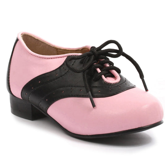 101-SADDLE 1031 Shoes 1" Heel Saddle Shoe Childrens. FLATS