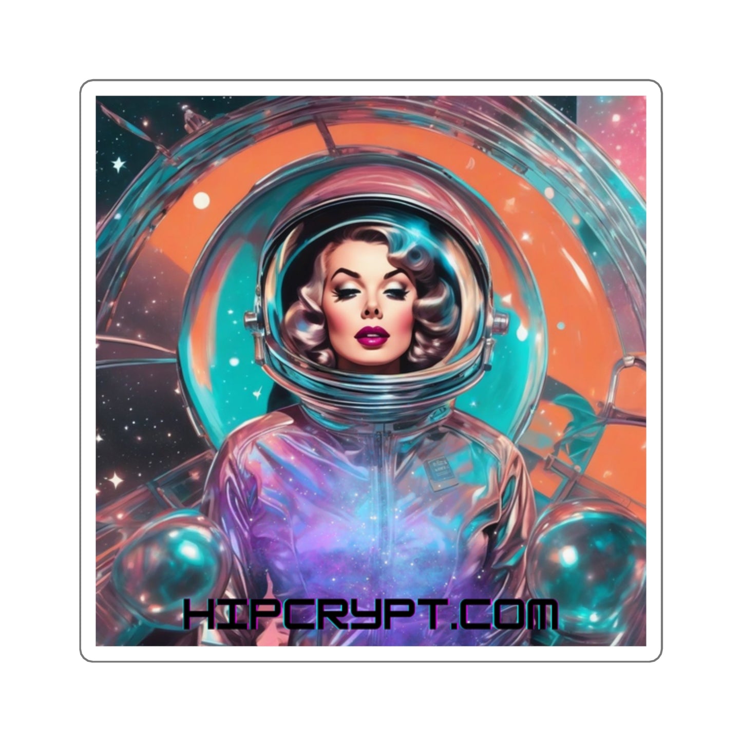 Space Cowgirl #3 Sticker