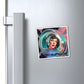 Space Cowgirl #4 Magnet