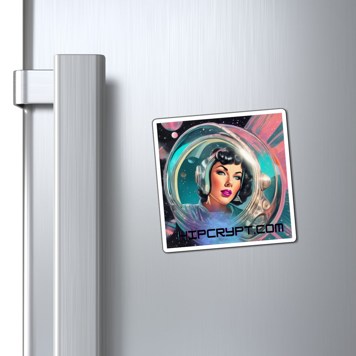 Space Cowgirl #4 Magnet