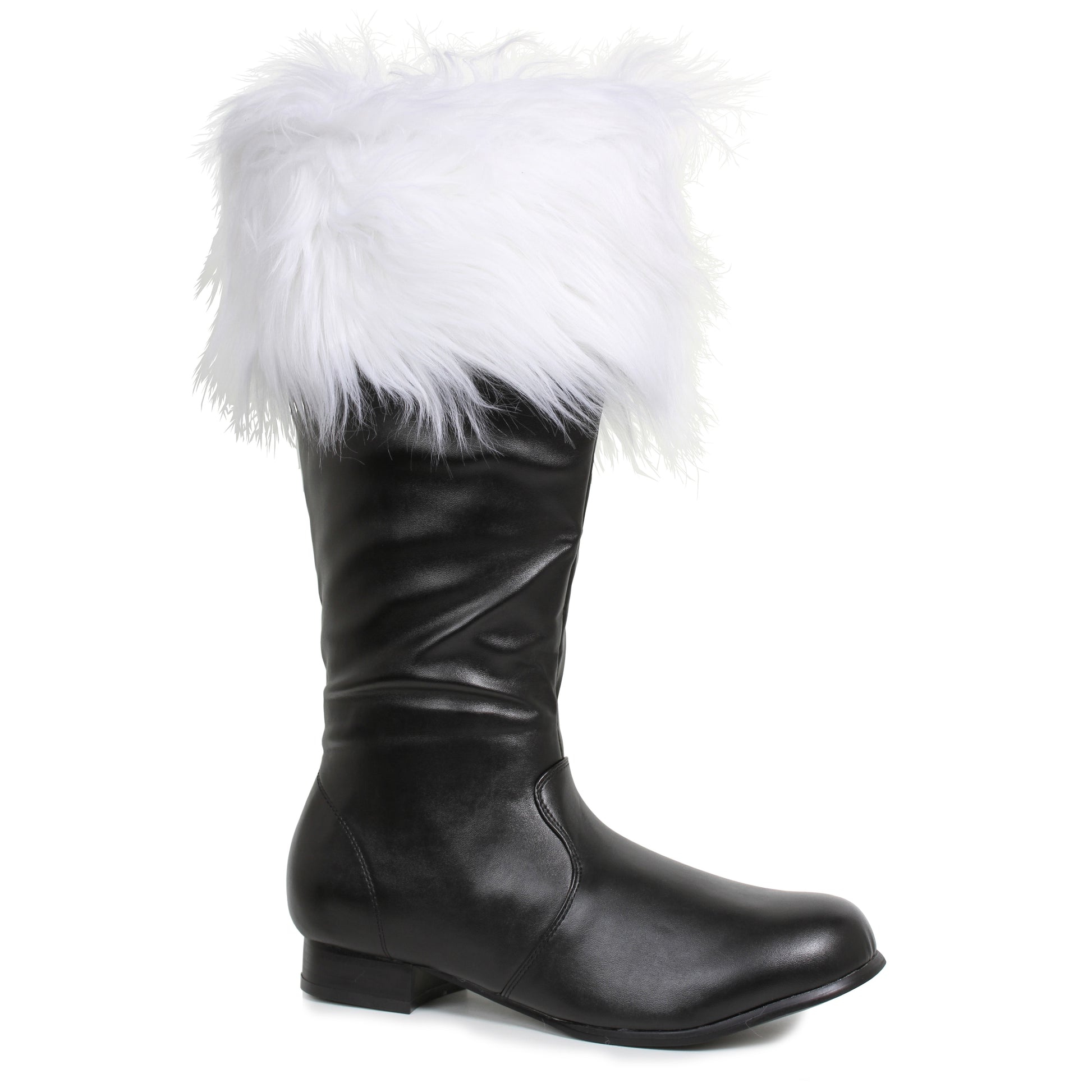 121-NICK 1031 Shoes 1" Heel Boot with Fur. (Mens Sizes) KNEE HIGH