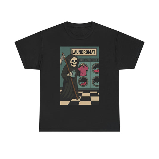 Death at the Laundromat Graphic Tee