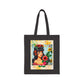 Vintage Tiki Girl Tropical Tote
