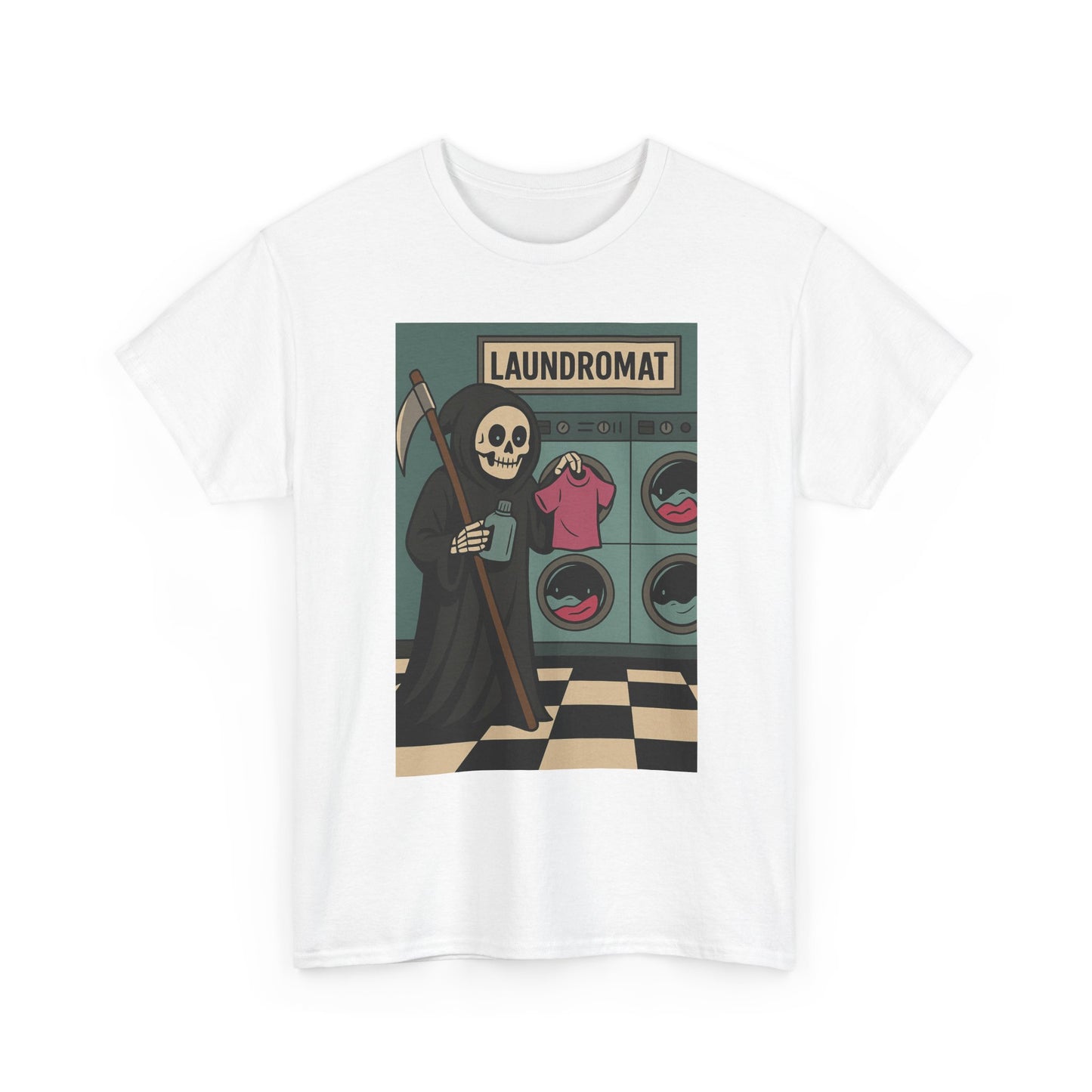 Death at the Laundromat Graphic Tee