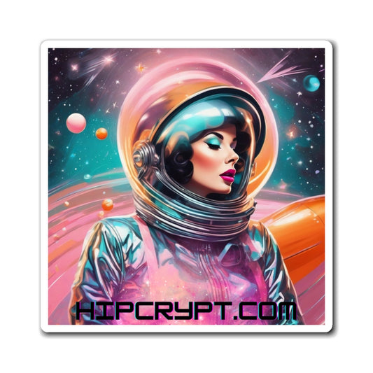 Space Cowgirl #2 Magnet