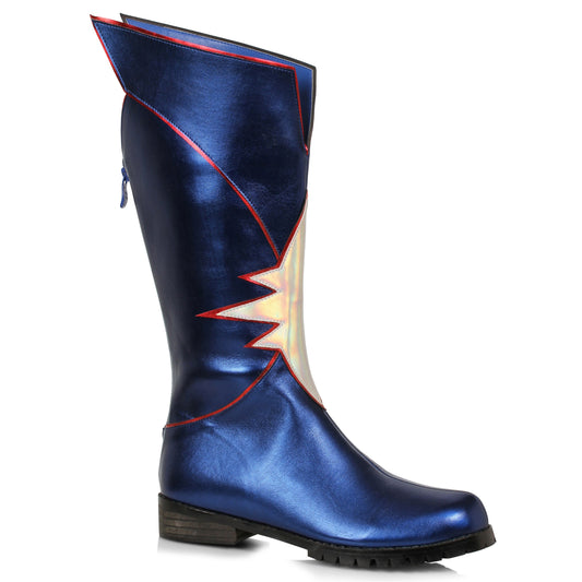 158-VALOR 1031 Shoes 1.5" Men's Superhero Knee High Boot FLATS KNEE HIGH