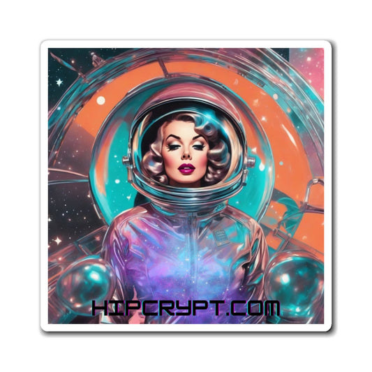 Space Cowgirl #3 Magnet