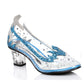 212-ICE Ellie Shoes 2" Heel Clear Slipper 2 INCH HEEL SALES 2 IN