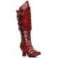 253-DRAGA Ellie Shoes 2.5": Heel Women's Dragon Boot 2 INCH HEEL KNEE HIGH